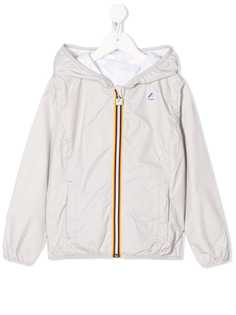 K Way Kids двусторонняя куртка Lily с капюшоном