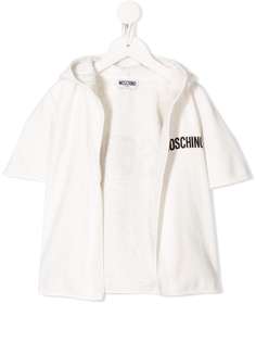 Moschino Kids халат с логотипом