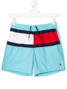 Tommy Hilfiger Junior плавки-шорты в стиле колор-блок