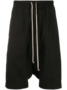 Rick Owens шорты с низким шаговым швом
