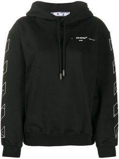 Off-White худи с логотипом