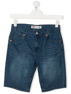 Levis Kids джинсовые шорты по колено