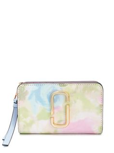 Marc Jacobs The Watercolor Print Snapshot compact wallet