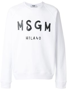 MSGM толстовка с принтом логотипа