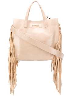 Twin-Set сумка-тоут с бахромой