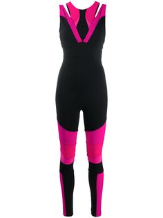 No Ka Oi комбинезон в стиле колор-блок с вырезами