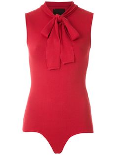 Andrea Bogosian трикотажное боди с завязками