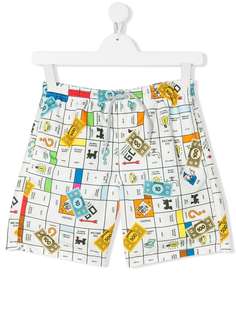 Mc2 Saint Barth Kids плавки-шорты с графичным принтом