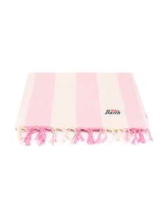 Mc2 Saint Barth полосатое полотенце с бахромой