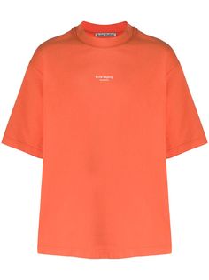 Acne Studios logo-print oversized T-shirt