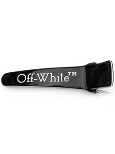 Off-White заколка для волос с логотипом