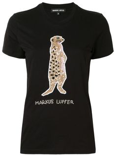 Markus Lupfer футболка Meerkat с пайетками