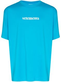 Vetements футболка с логотипом