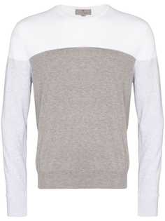 Canali джемпер в стиле колор-блок