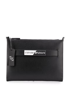 Emporio Armani клатч с ремешком на запястье