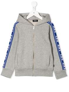 Diesel Kids худи Suitax на молнии с логотипами