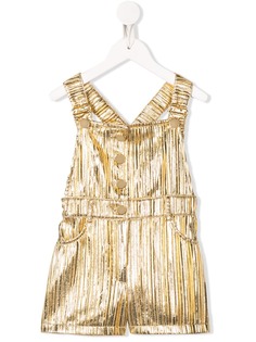 Le Gemelline By Feleppa комбинезон без рукавов с эффектом металлик