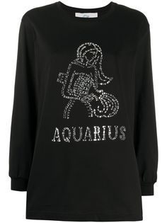 Alberta Ferretti футболка Aquarius с кристаллами