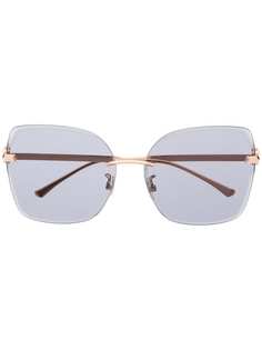 Jimmy Choo Eyewear солнцезащитные очки Corin в квадратной оправе