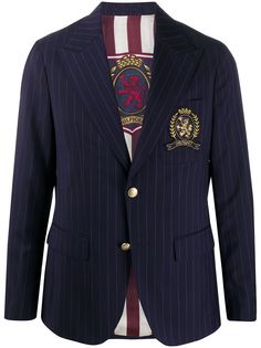 Tommy Hilfiger пиджак в тонкую полоску