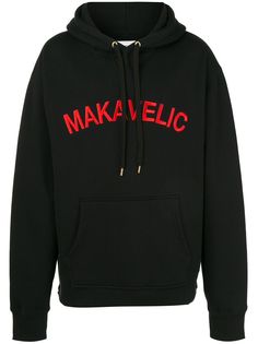 Makavelic худи с вышитым логотипом