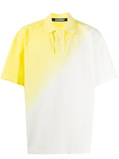 Jacquemus рубашка-поло Soleil с эффектом градиента