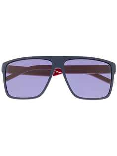 Tommy Hilfiger солнцезащитные очки в прямоугольной оправе