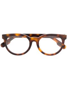 Kenzo солнцезащитные очки в круглой оправе черепаховой расцветки
