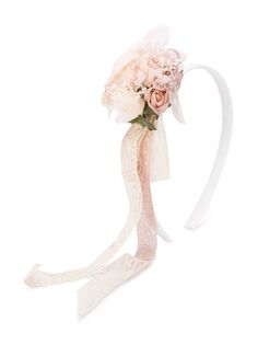 Mimilù декорированный ободок с кружевом