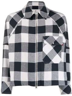 Woolrich бушлат в клетку