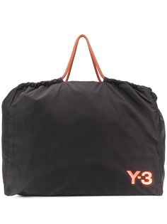 Y-3 объемная сумка-тоут с кулиской
