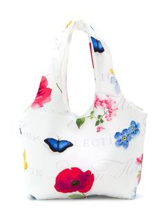 Lapin House сумка-тоут с цветочным принтом