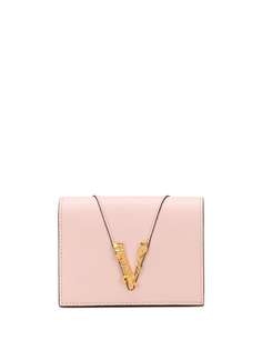 Versace картхолдер Virtus с металлической пряжкой