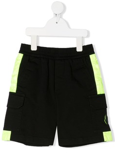 Moncler Kids шорты в стиле колор-блок