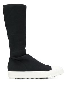 Rick Owens DRKSHDW сапоги на плоской подошве
