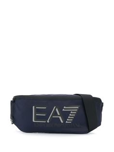 Ea7 Emporio Armani поясная сумка с логотипом