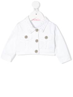 Miss Blumarine укороченная джинсовая куртка
