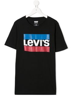 Levis Kids футболка с графичным логотипом