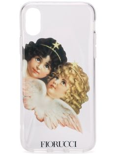 Fiorucci прозрачный чехол Angels для iPhone X/XS