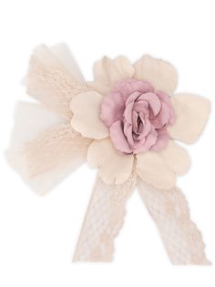 Mimilù заколка для волос с цветочным кружевом