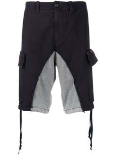 Greg Lauren X Paul & Shark шорты карго