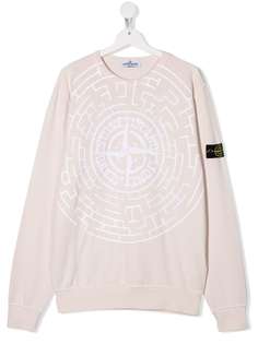 Stone Island Junior толстовка с логотипом