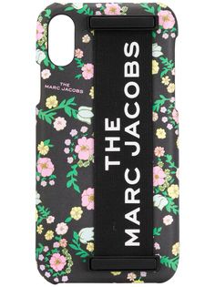Marc Jacobs чехол для iPhone XS с логотипом и цветочным принтом
