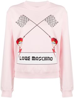 Love Moschino джемпер с логотипом