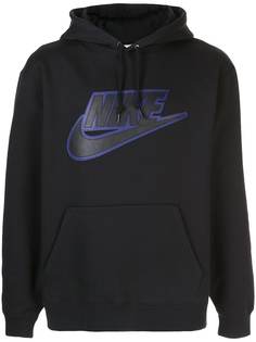 Supreme худи с аппликацией из коллаборации с Nike