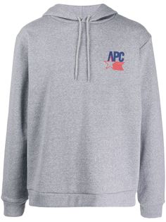 A.P.C. худи с логотипом