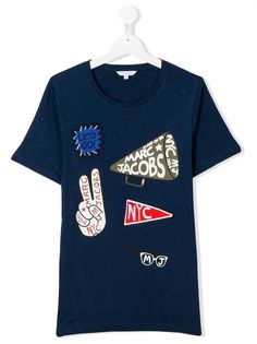 Little Marc Jacobs футболка с графичным принтом