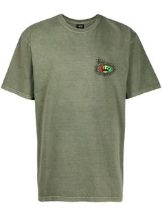 Stussy футболка Irie Vibrations с круглым вырезом