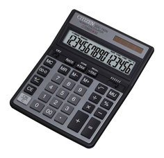 Калькулятор Citizen SDC-760N Black - двойное питание