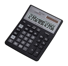 Калькулятор Citizen SDC-435N Black - двойное питание